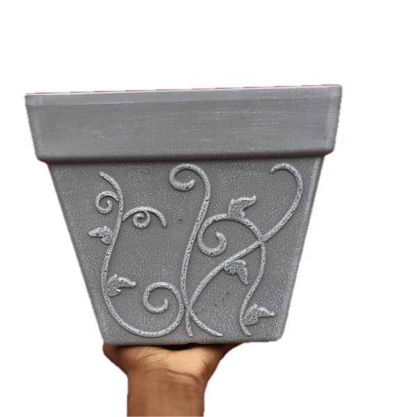 Squared Small Plant Pot